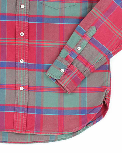 Vintage 2000's Stussy Button Up Flannel Shirt - M
