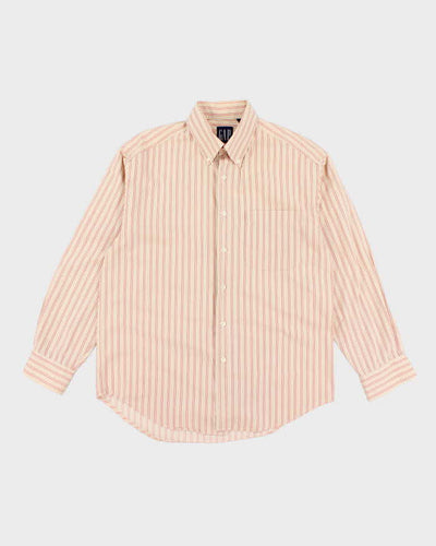Vintage 2000's GAP Striped Button Up Shirt - L