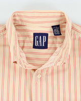 Vintage 2000's GAP Striped Button Up Shirt - L