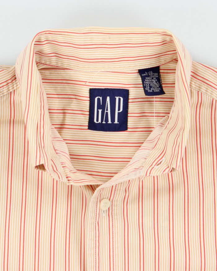 Vintage 2000's GAP Striped Button Up Shirt - L
