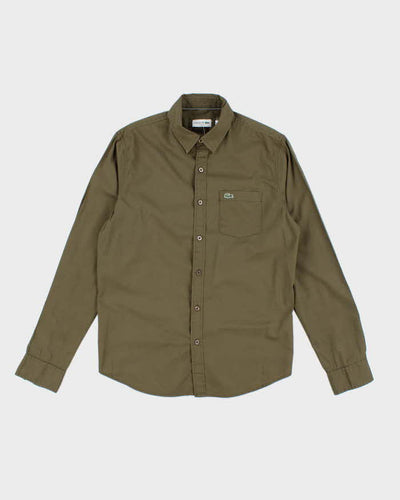 Vintage 2000's Lacoste Plain Button Up Shirt - M