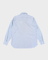 Vintage Ermenegildo Zegna Checked Long Sleeve Shirt - L