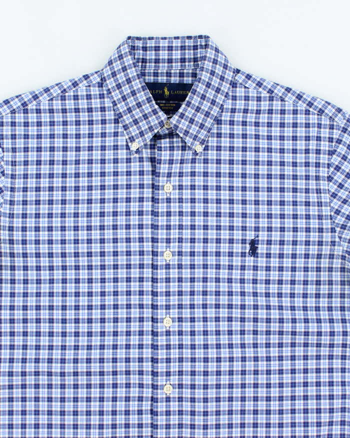 Vintage Ralph Lauren Checked Long Sleeve Shirt - S