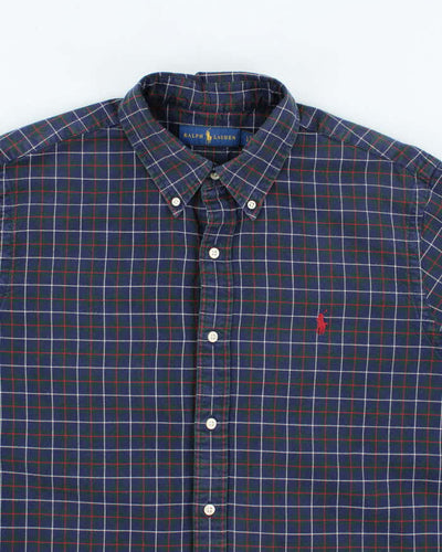 Vintage Ralph Lauren Checked Heavyweight Long Sleeve Shirt - L