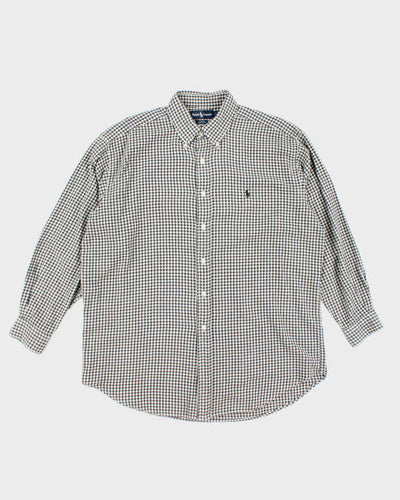 Vintage Ralph Lauren Brushed Cotton Long Sleeve Shirt - L