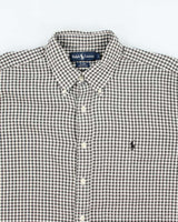 Vintage Ralph Lauren Brushed Cotton Long Sleeve Shirt - L