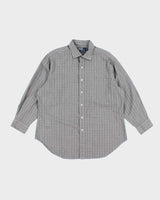 Vintage Polo By Ralph Lauren Checked Long Sleeve Shirt - L