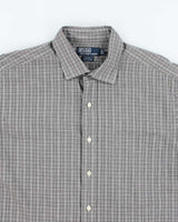 Vintage Polo By Ralph Lauren Checked Long Sleeve Shirt - L