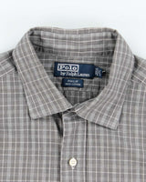 Vintage Polo By Ralph Lauren Checked Long Sleeve Shirt - L