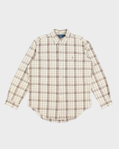 Vintage Ralph Lauren Checked Long Sleeve Shirt - L