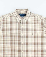 Vintage Ralph Lauren Checked Long Sleeve Shirt - L