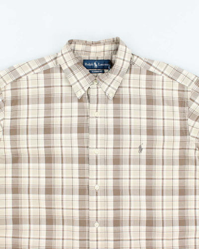 Vintage Ralph Lauren Checked Long Sleeve Shirt - L