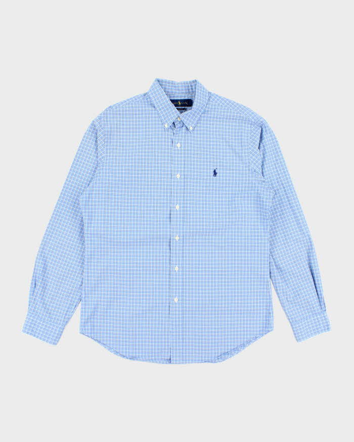 Vintage Ralph Lauren Checked Long Sleeve Shirt - L