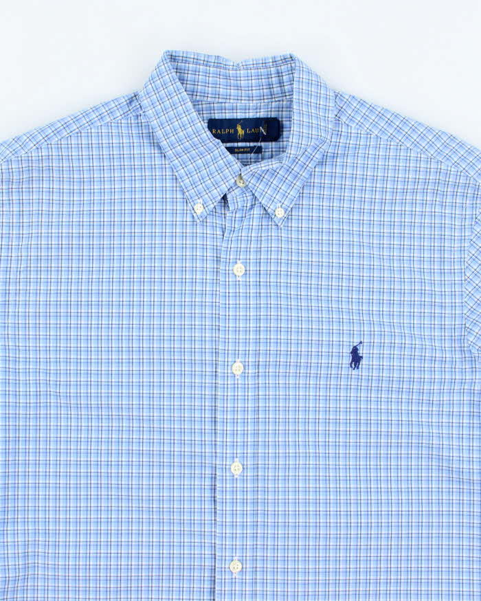 Vintage Ralph Lauren Checked Long Sleeve Shirt - L