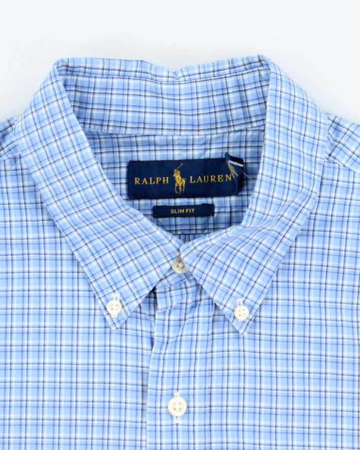 Vintage Ralph Lauren Checked Long Sleeve Shirt - L