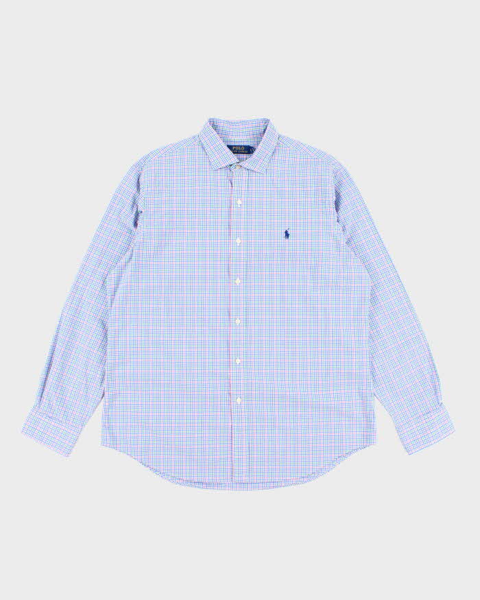 Vintage Ralph Lauren Checked Long Sleeve Shirt - L