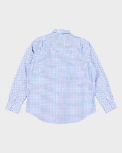 Vintage Ralph Lauren Checked Long Sleeve Shirt - L