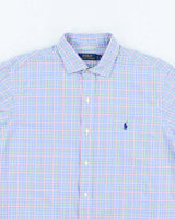 Vintage Ralph Lauren Checked Long Sleeve Shirt - L
