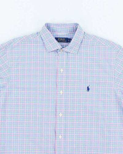 Vintage Ralph Lauren Checked Long Sleeve Shirt - L