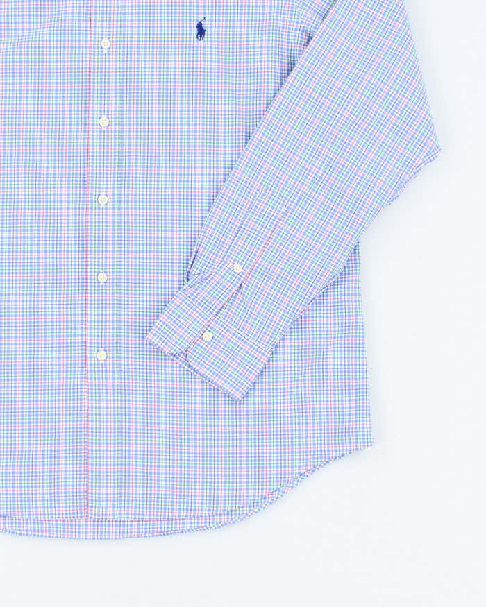 Vintage Ralph Lauren Checked Long Sleeve Shirt - L