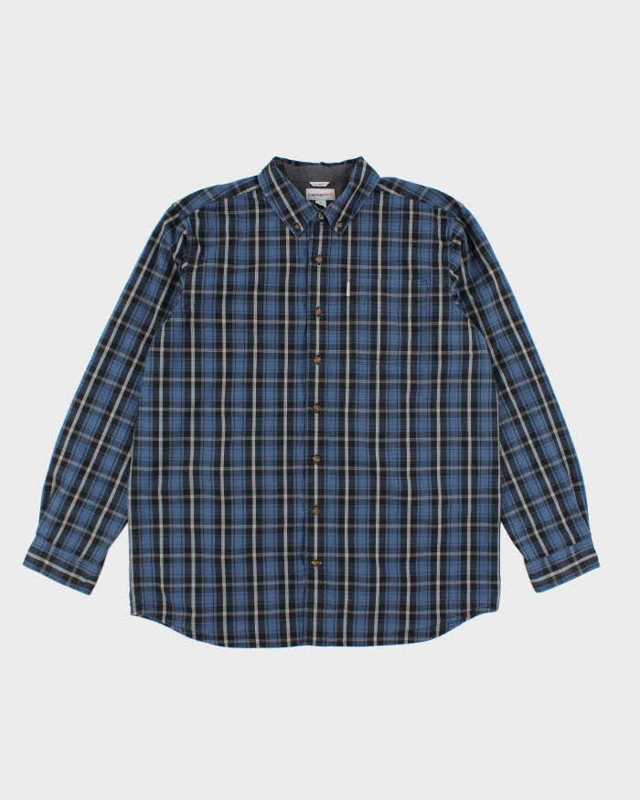 Vintage 00s Carhartt Heavy Weight Checked Shirt - XL