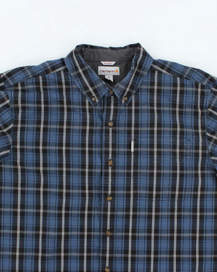 Vintage 00s Carhartt Heavy Weight Checked Shirt - XL
