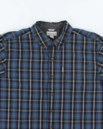 Vintage 00s Carhartt Heavy Weight Checked Shirt - XL