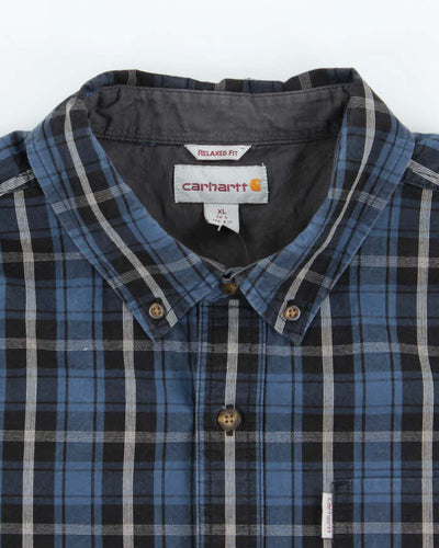 Vintage 00s Carhartt Heavy Weight Checked Shirt - XL