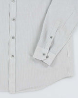 Vintage 00s DKNY Striped Long Sleeve Shirt - L