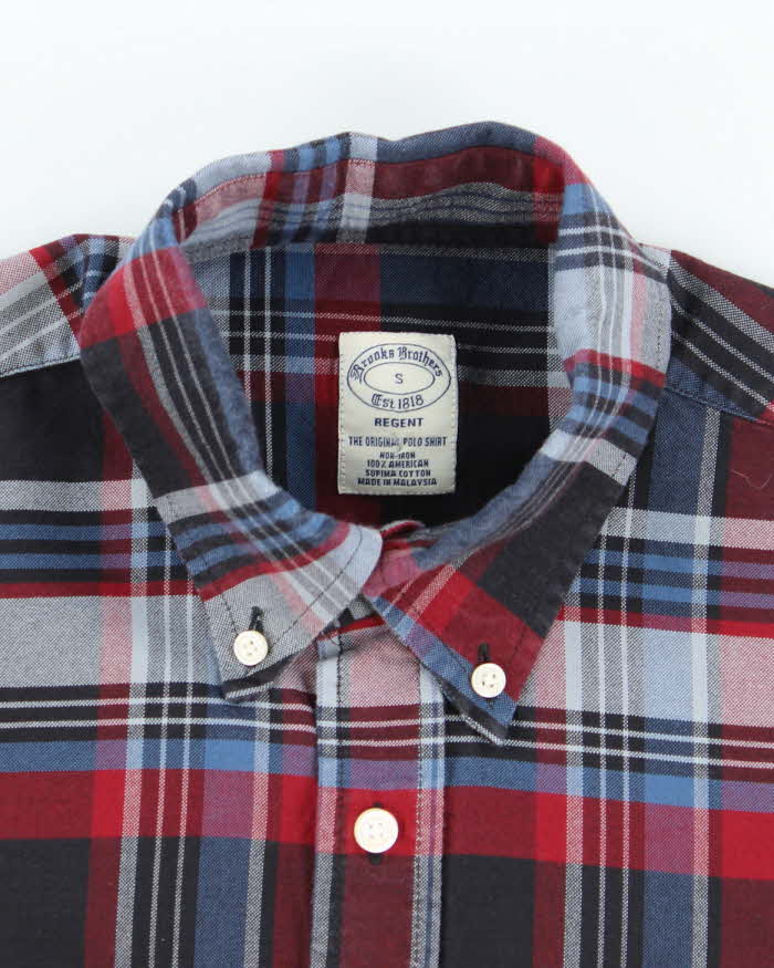 Vintage Brooks Brothers Checked Long Sleeve Shirt - S