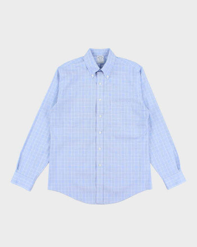 Vintage Brooks Brothers Checked Long Sleeve Shirt - L