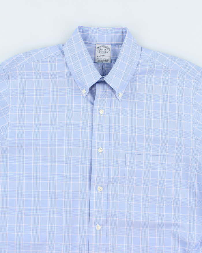 Vintage Brooks Brothers Checked Long Sleeve Shirt - L