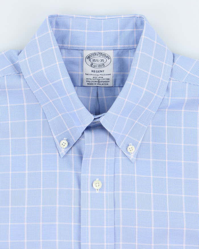 Vintage Brooks Brothers Checked Long Sleeve Shirt - L
