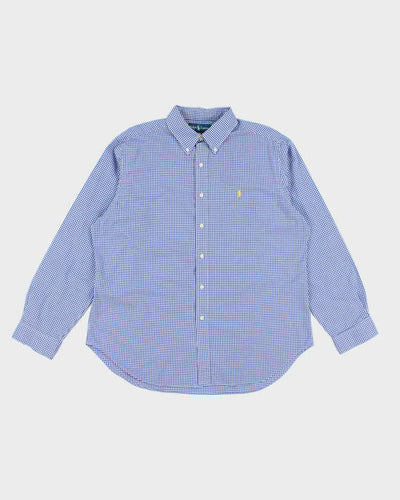 Vintage Ralph Lauren Checked Long Sleeve Shirt - XL