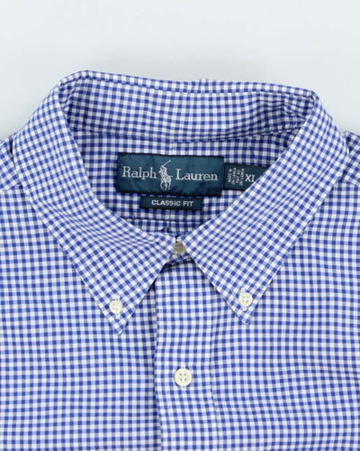 Vintage Ralph Lauren Checked Long Sleeve Shirt - XL