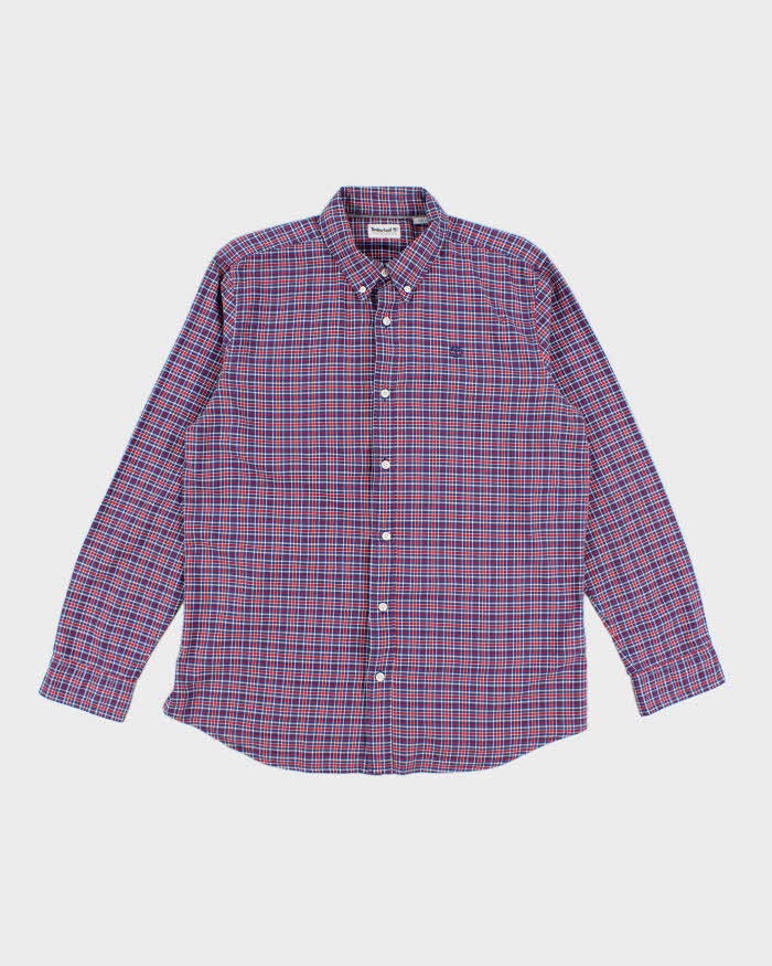 Vintage 2000's Timberland Checked Oversized Shirt - L