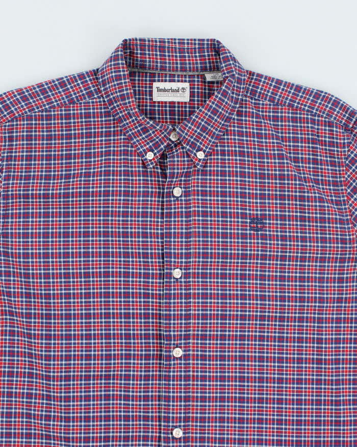 Vintage 2000's Timberland Checked Oversized Shirt - L