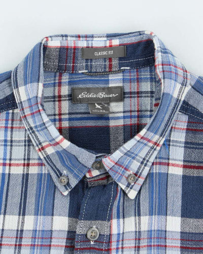 Vintage Eddie Bauer Lightweight Flannel Shirt - M