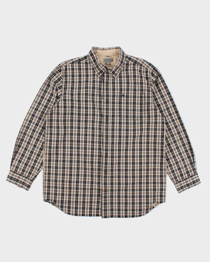 Vintage 2000's Carhartt Heavyweight Oversized Flannel Shirt - XL