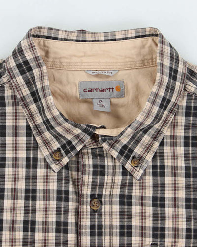 Vintage 2000's Carhartt Heavyweight Oversized Flannel Shirt - XL