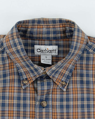 Vintage 2000's Carhartt Heavyweight Button Up Flannel Shirt - L