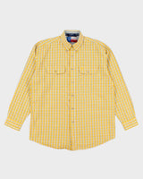 Vintage 90's Wrangler Check Oversized Shirt - XL