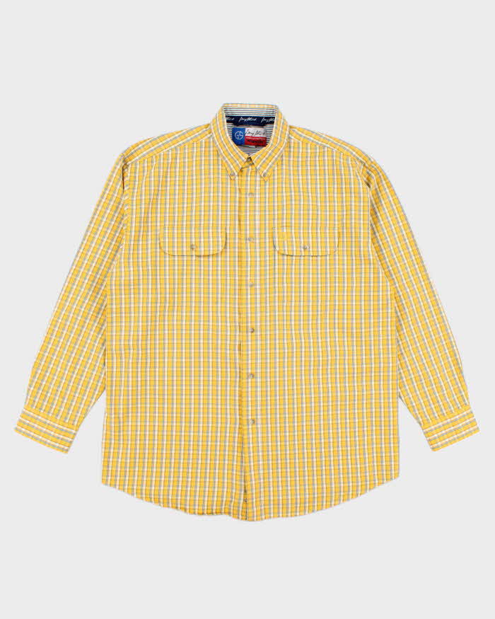 Vintage 90's Wrangler Check Oversized Shirt - XL
