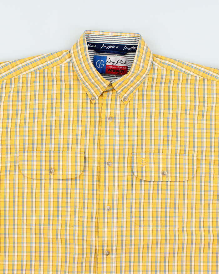 Vintage 90's Wrangler Check Oversized Shirt - XL