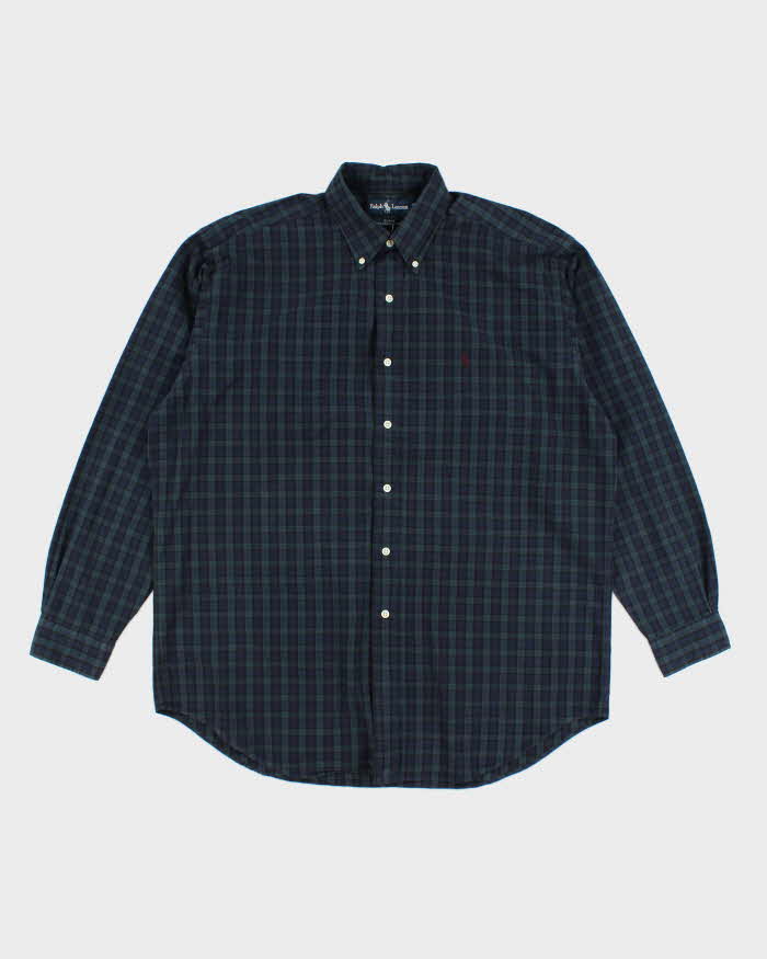 Vintage 2000's Ralph Lauren Button Up Flannel Shirt - XL