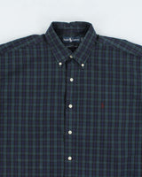 Vintage 2000's Ralph Lauren Button Up Flannel Shirt - XL