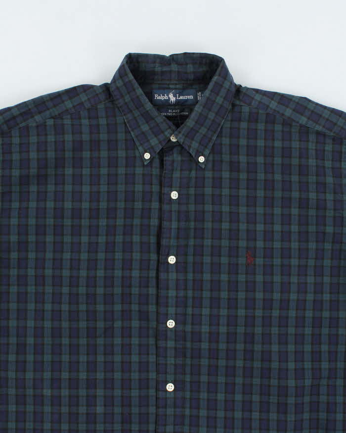 Vintage 2000's Ralph Lauren Button Up Flannel Shirt - XL
