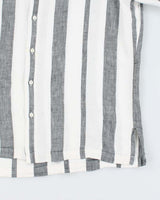 Vintage Ralph Lauren Striped Button Up Short Sleeve Shirt - L