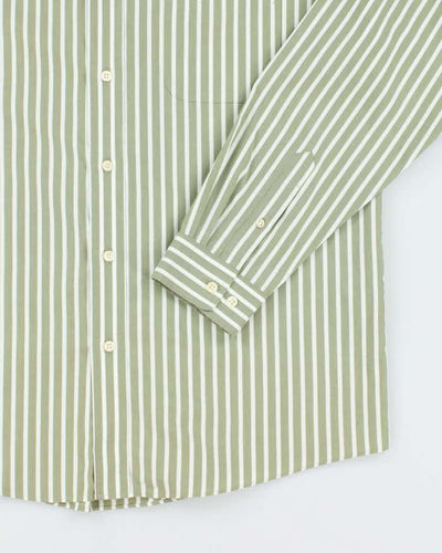 Vintage Eddie Bauer Striped Button Up Shirt - L