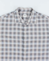 Vintage 2000's Armani Plaid Button Up Shirt - XL